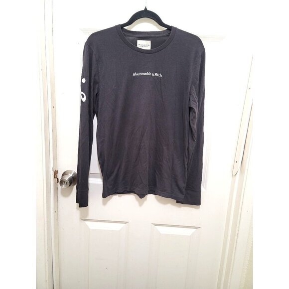 Abercrombie & Fitch Men's Soft Long Sleeve Crew Neck T-Shirt Size S - Picture 2 of 11